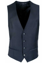 Roy Robson Waistcoat Roy Robson - Suit Waistcoat - Navy Wool Stretch