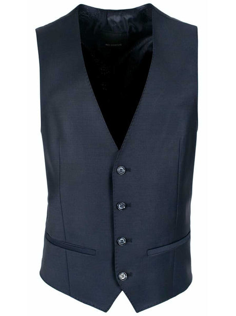 Roy Robson Waistcoat Roy Robson - Suit Waistcoat - Navy Wool Stretch