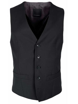 Roy Robson Waistcoat Roy Robson - Suit Waistcoat - Super 110's Black Wool