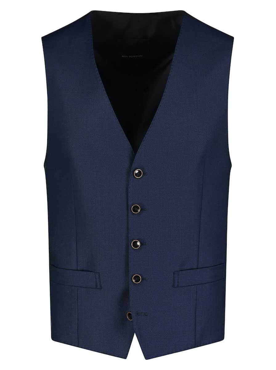 Roy Robson Waistcoat Roy Robson - Suit Waistcoat - Super 130's Navy Birdseye Wool