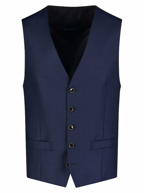 Roy Robson Waistcoat Roy Robson - Suit Waistcoat - Super 130's Navy Birdseye Wool