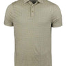 Stenströms Polo & T-Shirts Stenströms - Printed Linen Polo Shirt