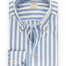 Stenströms Shirts Stenströms - Fitted Body Button Down Striped Oxford Shirt