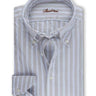 Stenströms Shirts Stenströms - Fitted Body Button Down Striped Oxford Shirt