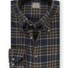 Stenströms Shirts Stenströms - Fitted Body Checked Flannel Shirt