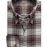 Stenströms Shirts Stenströms - Flannel Burgundy Check Shirt
