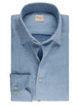 Stenströms Shirts Stenströms - Flannel Twill Blue Shirt