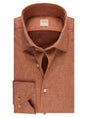 Stenströms Shirts Stenströms - Flannel Twill Orange Shirt