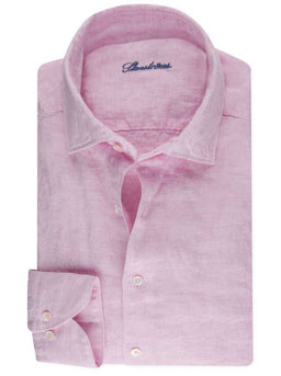 Stenströms Shirts Stenströms - Pink Linen Shirt
