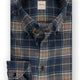 Stenströms Shirts Stenströms - Shirt - Blue Checked Flannel Shirt