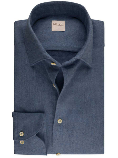 Stenströms Shirts Stenströms - Shirt - Blue Flannel Shirt