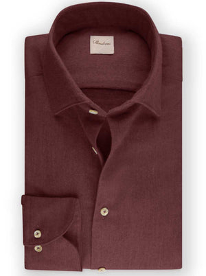 Stenströms Shirts Stenströms - Shirt - Burgundy Flannel Shirt