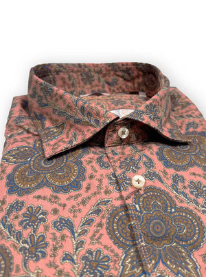 Stenströms Shirts Stenströms - Shirt - Pink Paisley Shirt