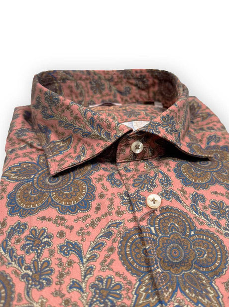 Stenströms Shirts Stenströms - Shirt - Pink Paisley Shirt