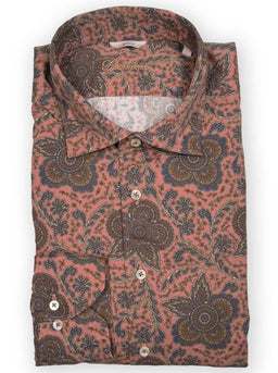 Stenströms Shirts Stenströms - Shirt - Pink Paisley Shirt