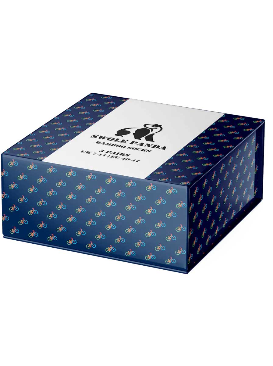 Swole Panda Socks Swole Panda - Bicycle Socks Gift Box