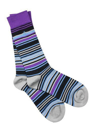 Swole Panda Socks Swole Panda - Stripped Bamboo Socks