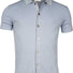 Thomas Maine Polo & T-Shirts Thomas Maine - Full Button Polo in Light Blue