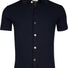 Thomas Maine Polo & T-Shirts Thomas Maine - Full Button Polo in Navy
