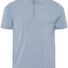 Thomas Maine Polo & T-Shirts Thomas Maine - Knitted Polo With Zip in Sky Blue