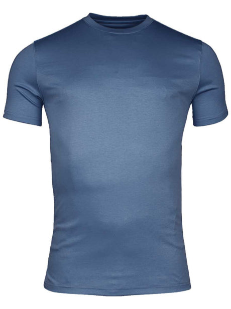 Thomas Maine Polo & T-Shirts Thomas Maine - Liquid Cotton Blue T-Shirt