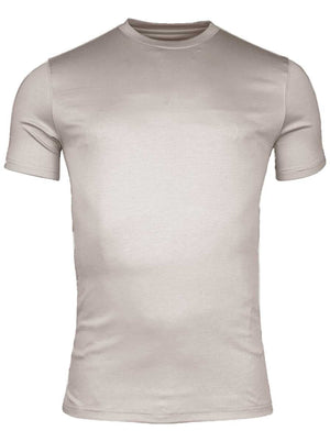 Thomas Maine Polo & T-Shirts Thomas Maine - Liquid Cotton Stone T-Shirt