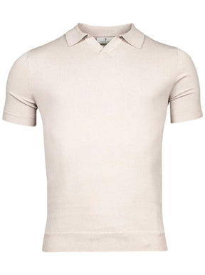 Thomas Maine Polo & T-Shirts Thomas Maine - Resort Polo in Beige