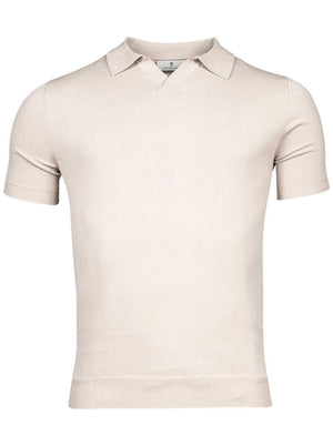 Thomas Maine Polo & T-Shirts Thomas Maine - Resort Polo in Beige