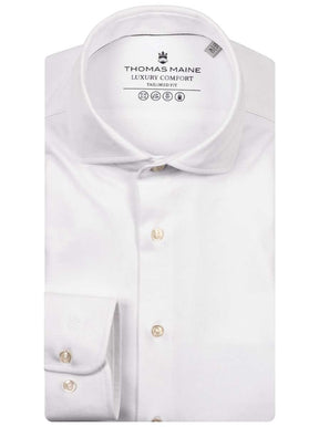 Thomas Maine Shirts Thomas Maine - Liquid Cotton White Shirt