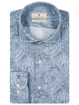 Thomas Maine Shirts Thomas Maine - Paisley Print Linen Shirt