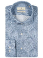 Thomas Maine Shirts Thomas Maine - Paisley Print Linen Shirt
