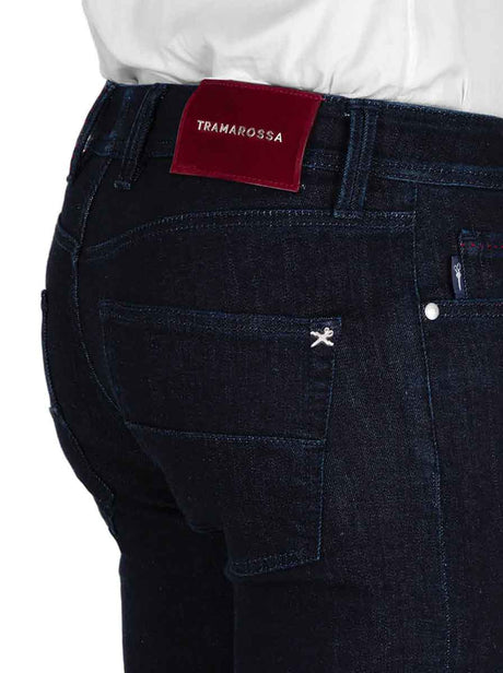 Tramarossa Chinos/Jeans/Trousers Tramrossa - Dark Denim Jean