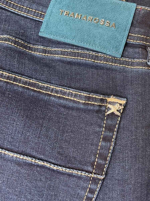 Tramarossa Chinos/Jeans/Trousers Tramrossa - Mid Wash Denim Jean