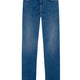 Tramarossa Chinos/Jeans/Trousers Tramrossa - Mid Wash Denim Jean w/ Le Mans Painted Badge