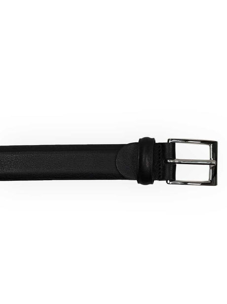 Vernizzi Belt Vernizzi - 30mm Leather Black Belt