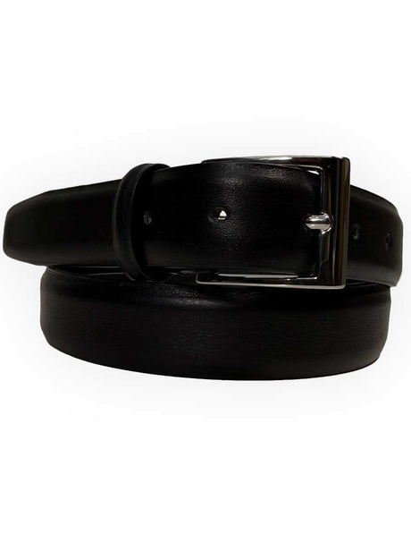 Vernizzi Belt Vernizzi - 30mm Leather Black Belt