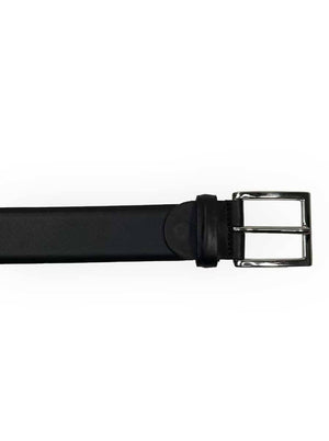 Vernizzi Belt Vernizzi - 35mm Leather Black Belt