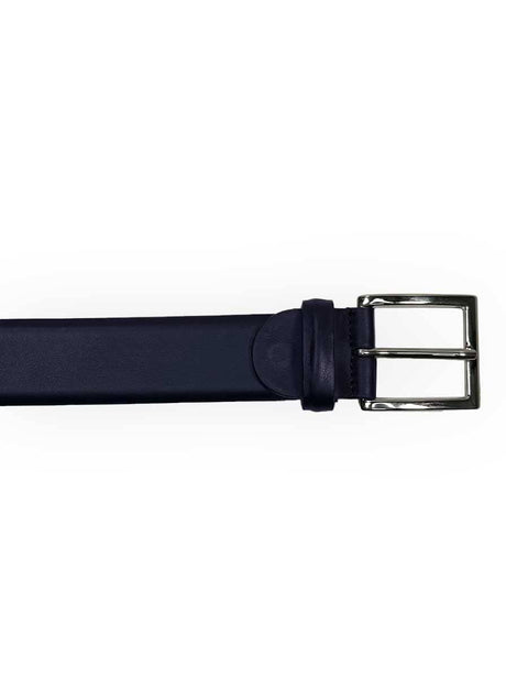 Vernizzi Belt Vernizzi - 35mm Leather Navy Belt