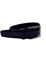 Vernizzi Belt Vernizzi - 35mm Leather Navy Belt