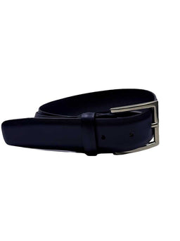 Vernizzi Belt Vernizzi - 35mm Leather Navy Belt