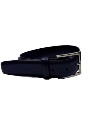Vernizzi Belt Vernizzi - 35mm Leather Navy Belt