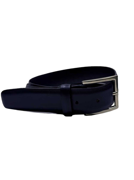 Vernizzi Belt Vernizzi - 35mm Leather Navy Belt