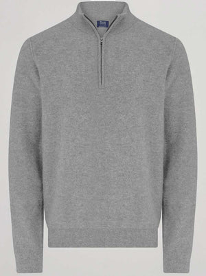 William Lockie Knitwear & Jumpers William Lockie - Knitwear - Cashmere 1/4 Zip