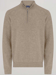 William Lockie Knitwear & Jumpers William Lockie - Knitwear - Cashmere 1/4 Zip