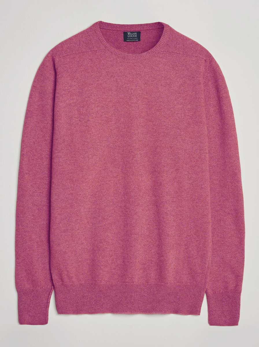 William Lockie Knitwear & Jumpers William Lockie - Knitwear - Cashmere Crew Neck