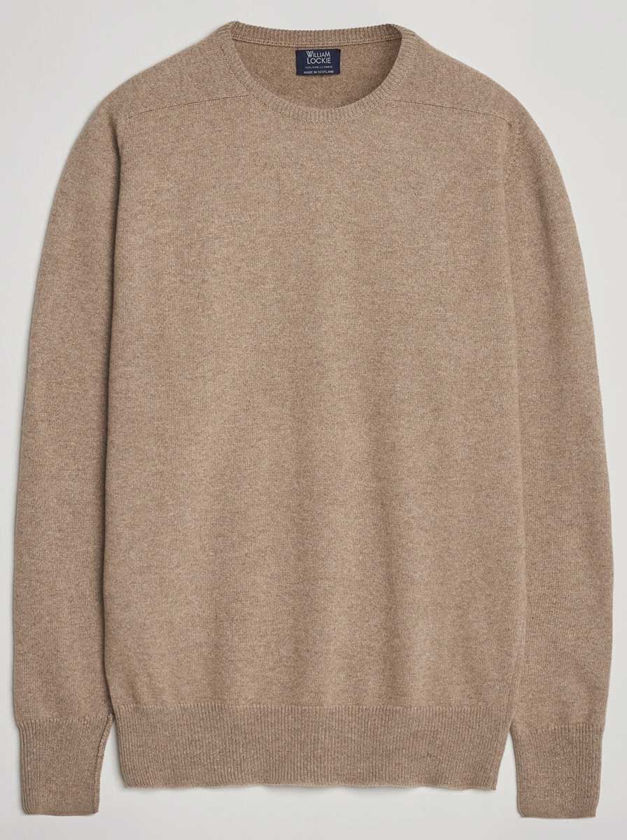 William Lockie Knitwear & Jumpers William Lockie - Knitwear - Cashmere Crew Neck