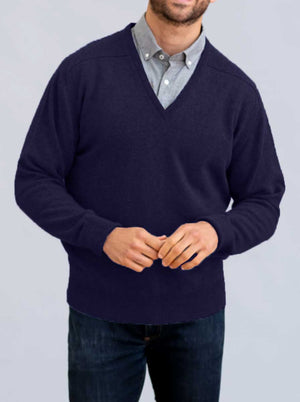 William Lockie Knitwear & Jumpers William Lockie - Knitwear - Cashmere V-Neck