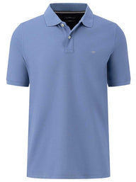 Fynch Hatton - Premium Cotton Blue Polo Shirt