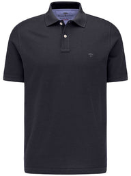 Fynch Hatton - Premium Cotton Navy Polo Shirt