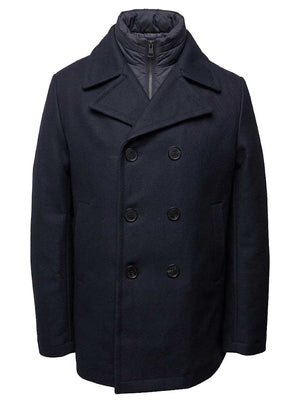 Duno - Harper Double Breasted Wool Pea-Coat